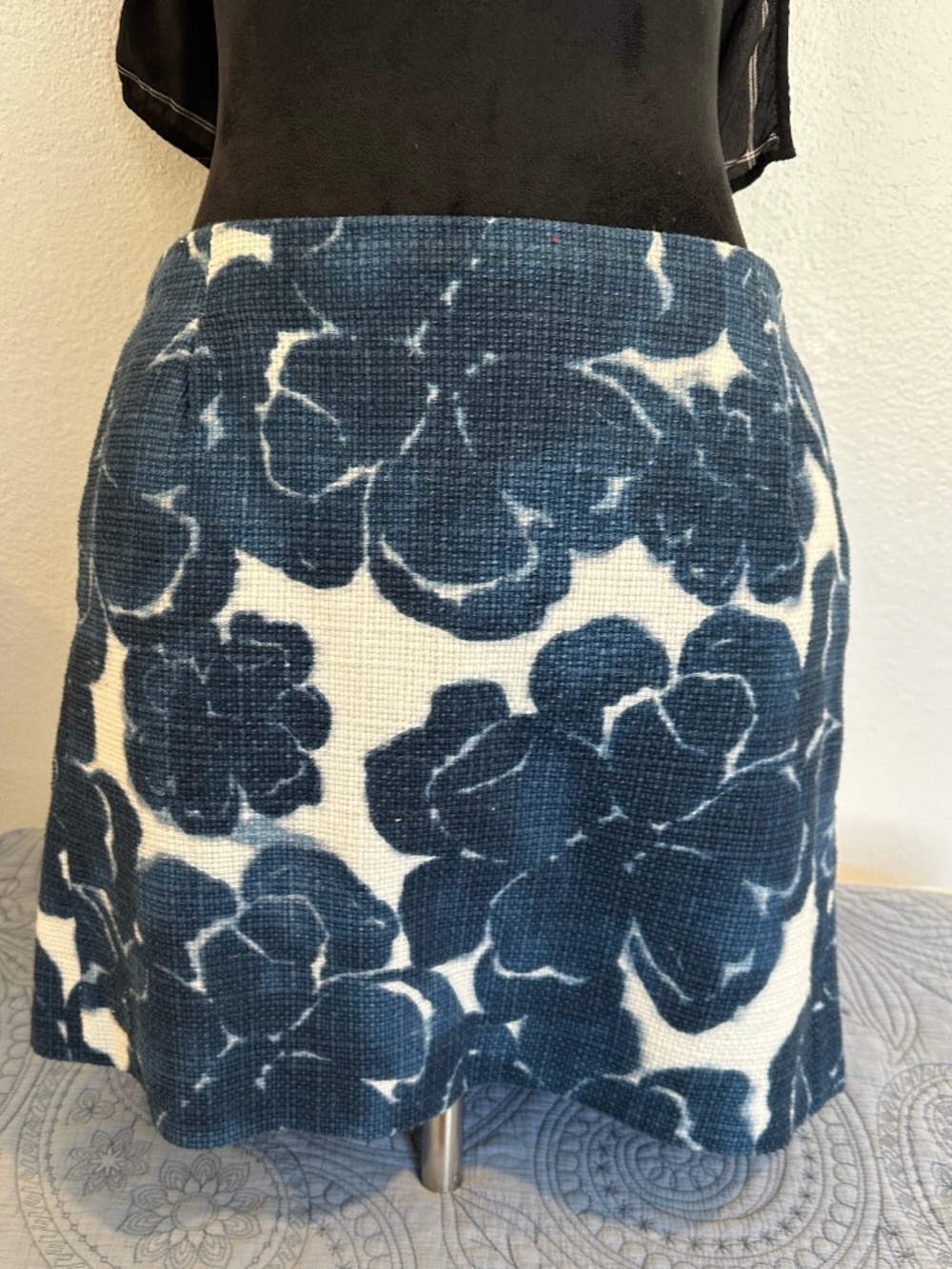 J. Crew CanterburyBells Blue Mini skirt. Size: 6